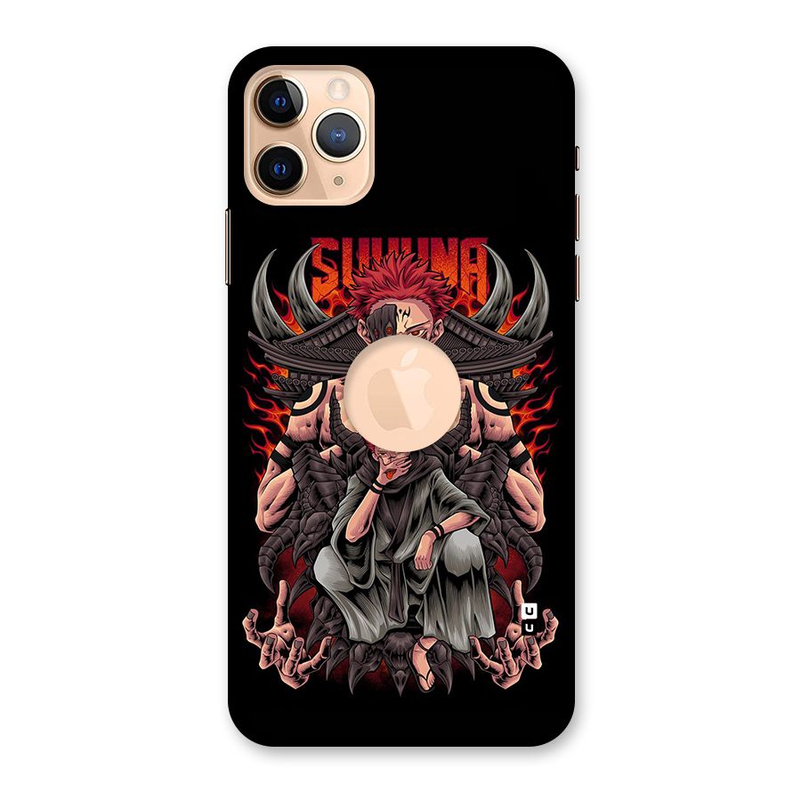 Sakuna King Back Case for iPhone 11 Pro Max Logo Cut