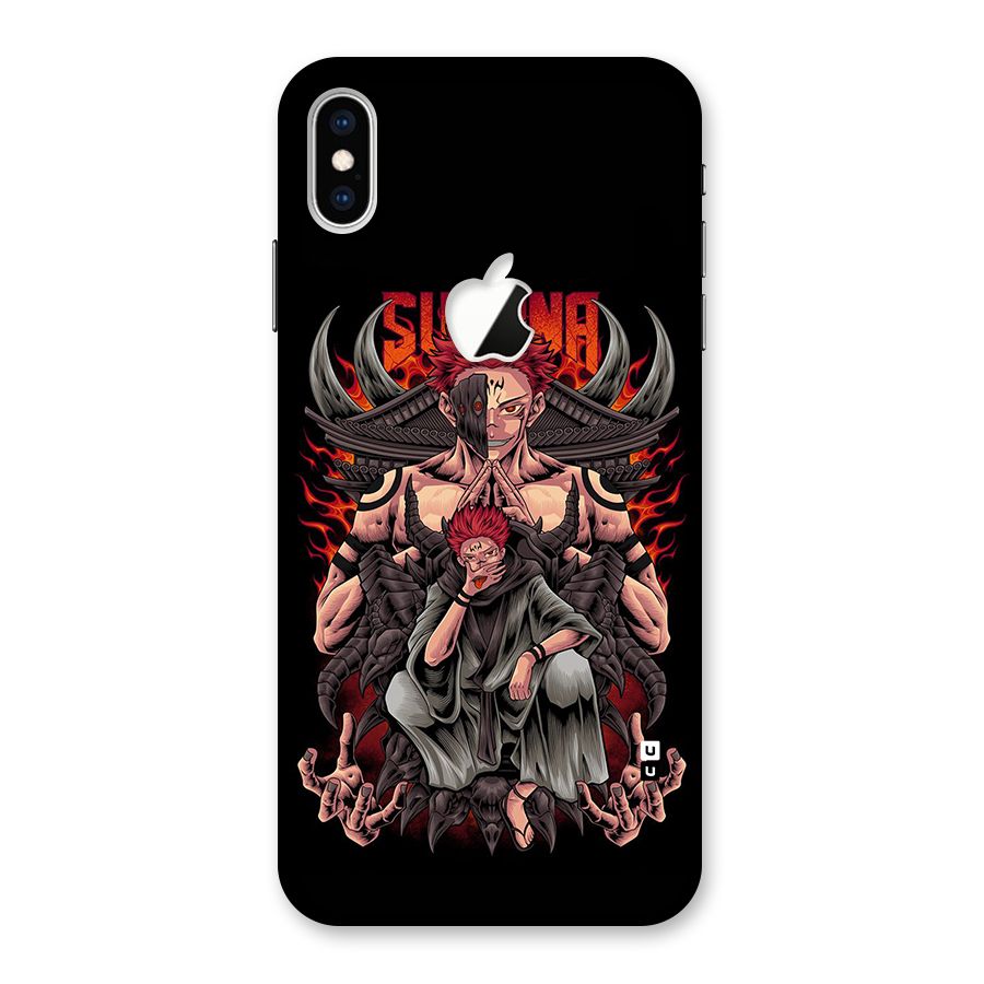 Sakuna King Back Case for iPhone XS Max Apple Cut