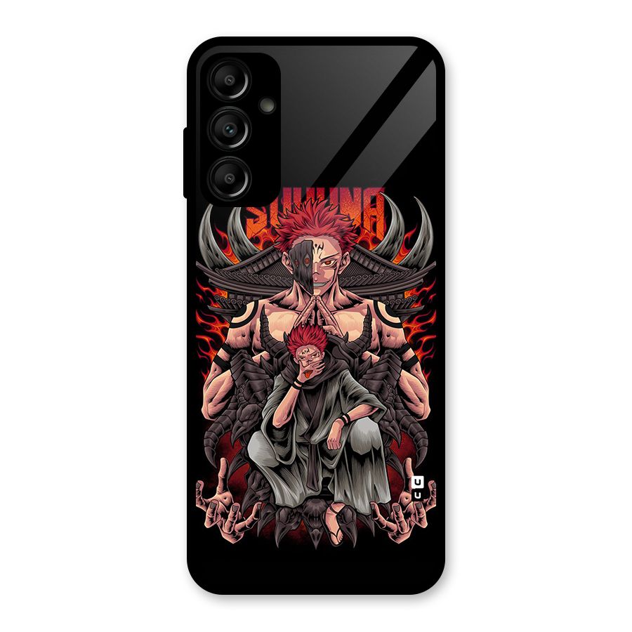 Sakuna King Glass Back Case for Galaxy A14 5G