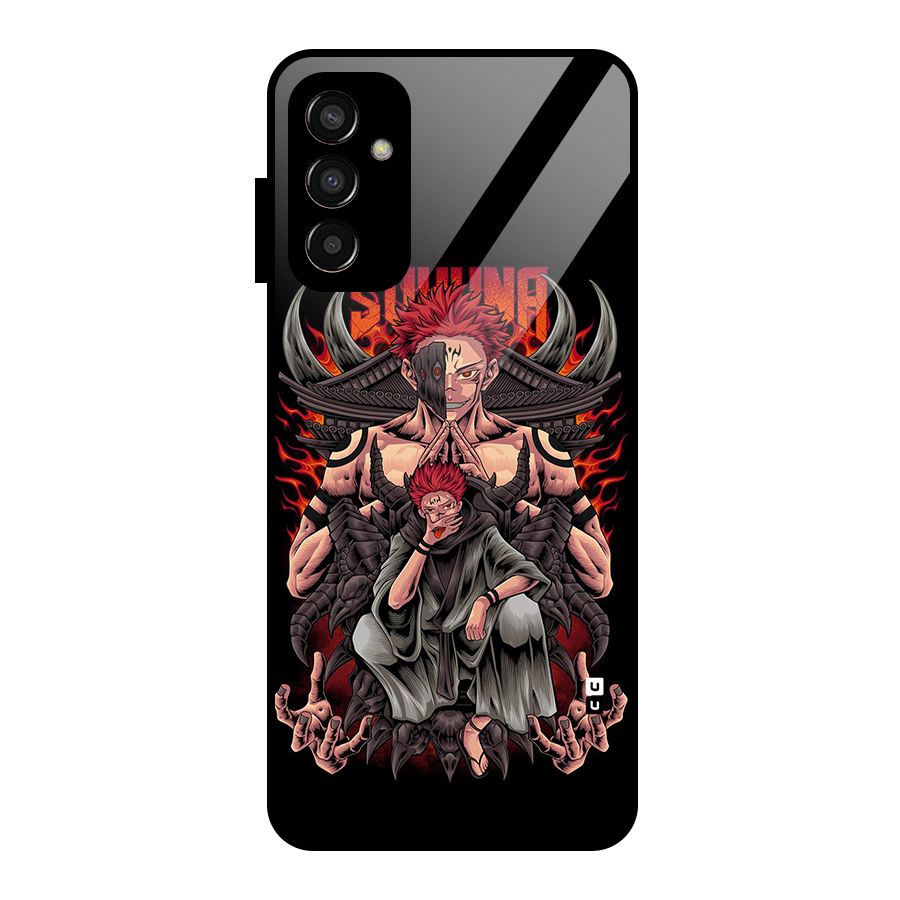 Sakuna King Glass Back Case for Galaxy F13