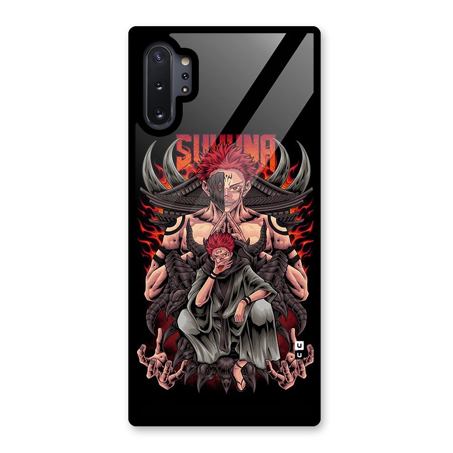 Sakuna King Glass Back Case for Galaxy Note 10 Plus