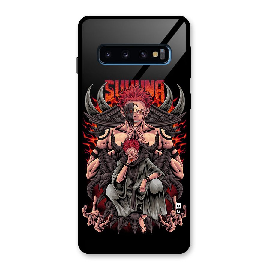 Sakuna King Glass Back Case for Galaxy S10