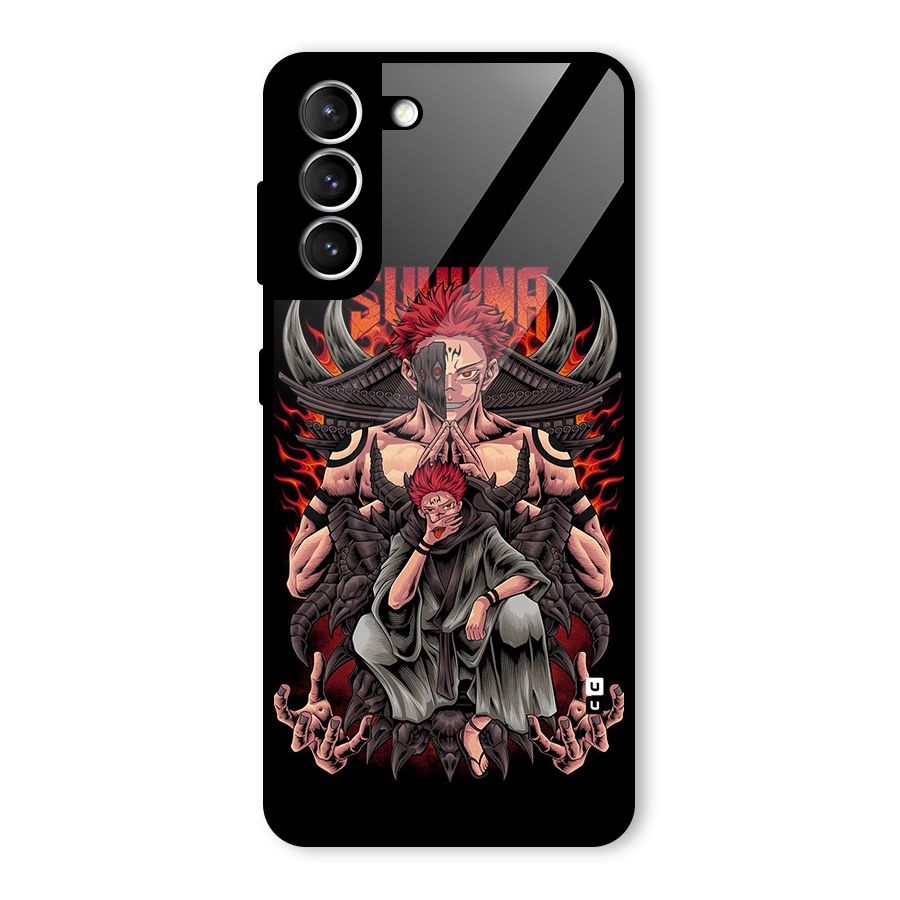 Sakuna King Glass Back Case for Galaxy S21 5G