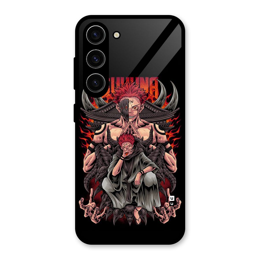 Sakuna King Glass Back Case for Galaxy S23