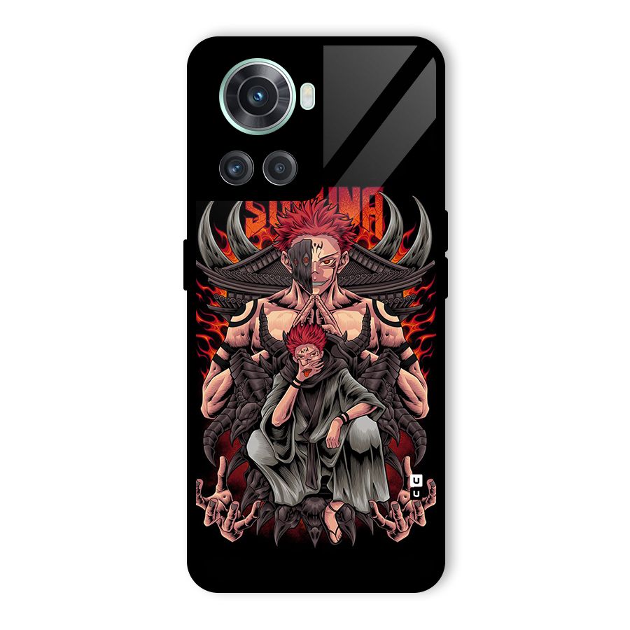 Sakuna King Glass Back Case for OnePlus 10R