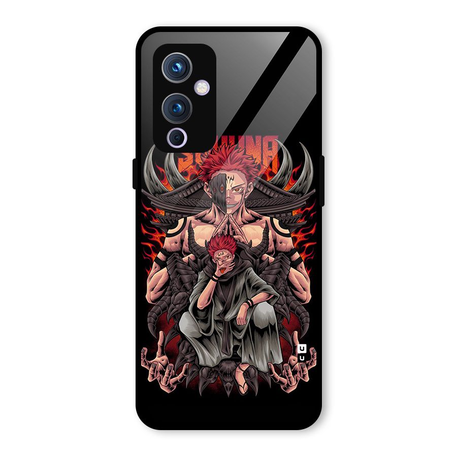 Sakuna King Glass Back Case for OnePlus 9