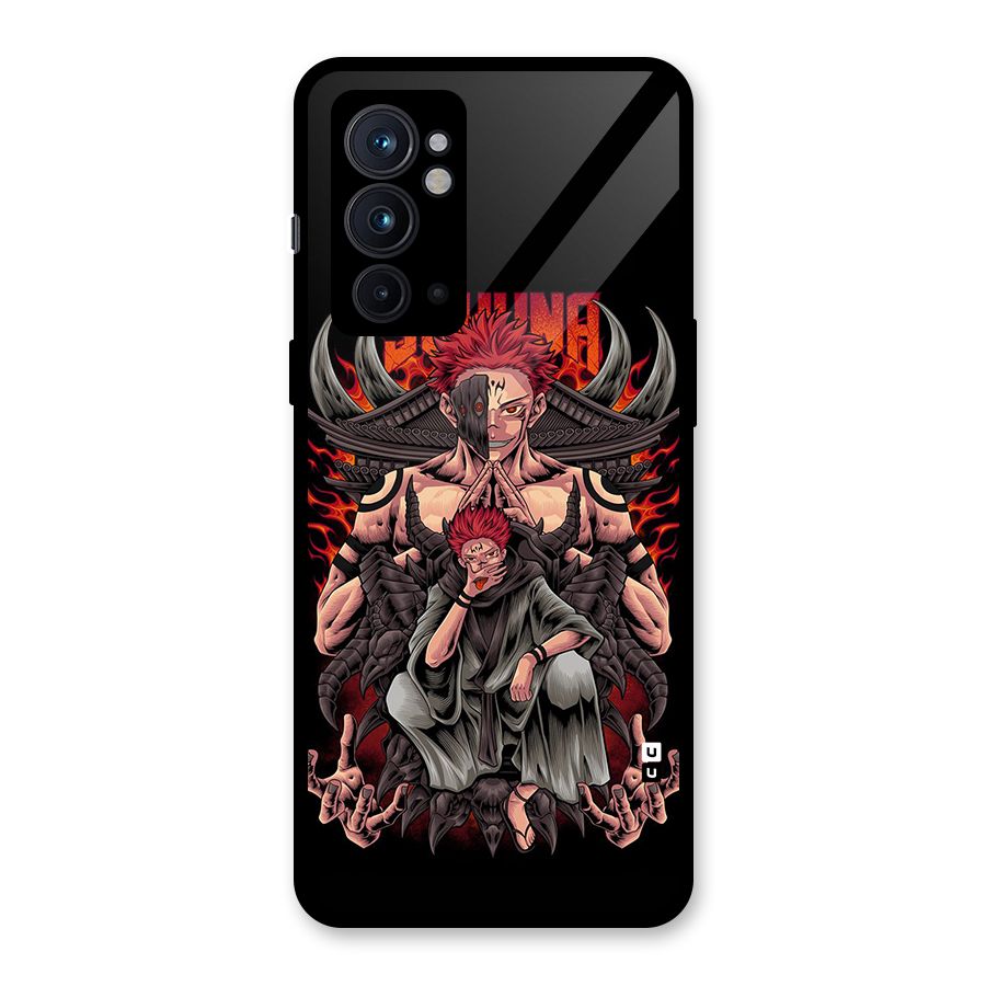 Sakuna King Glass Back Case for OnePlus 9RT 5G
