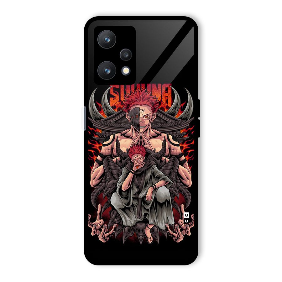 Sakuna King Glass Back Case for Realme 9 Pro 5G