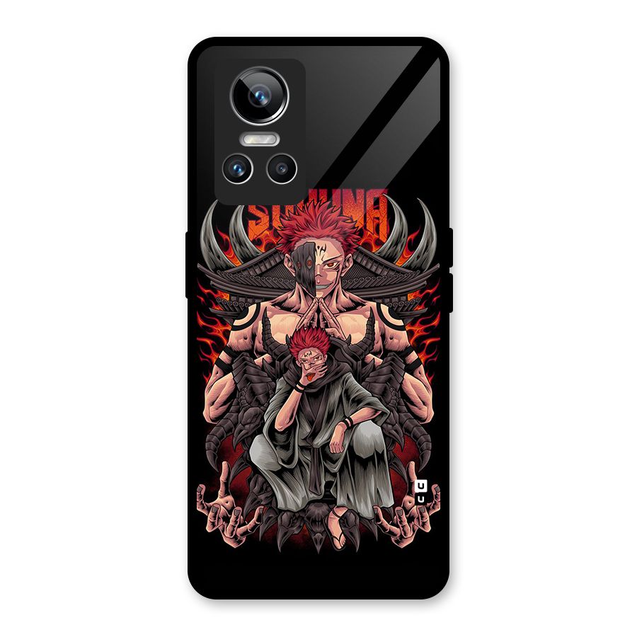 Sakuna King Glass Back Case for Realme GT Neo 3
