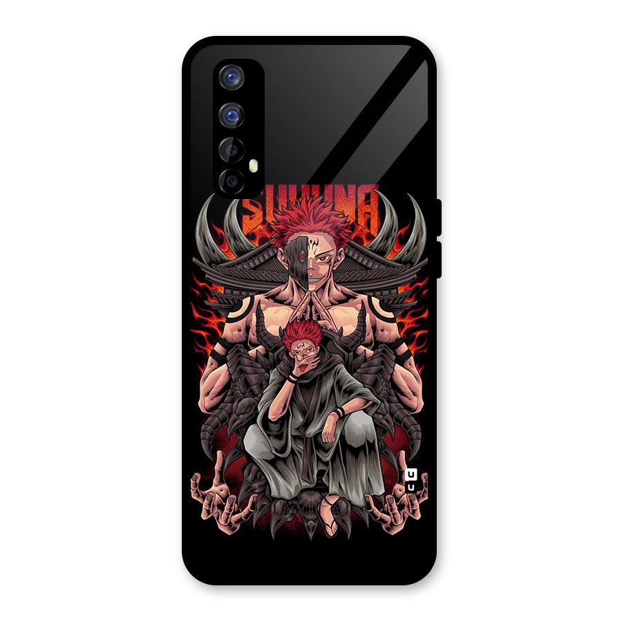 Sakuna King Glass Back Case for Realme Narzo 20 Pro