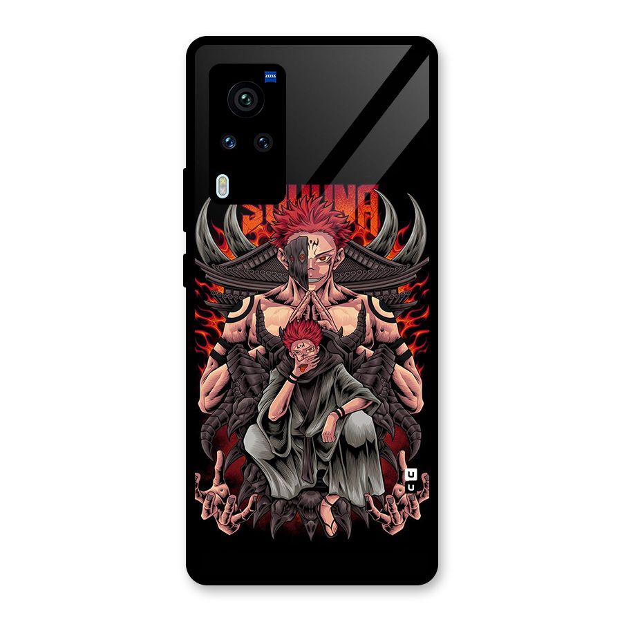 Sakuna King Glass Back Case for Vivo X60 Pro