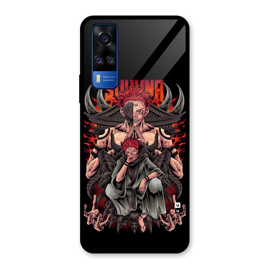 Sakuna King Glass Back Case for Vivo Y31
