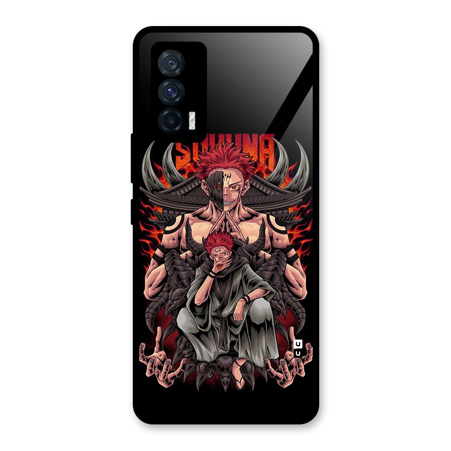 Sakuna King Glass Back Case for Vivo iQOO 7 5G
