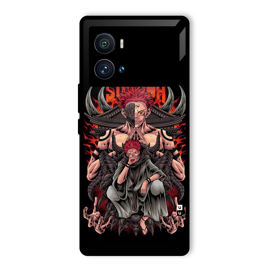Sakuna King Glass Back Case for Vivo iQOO 9 Pro