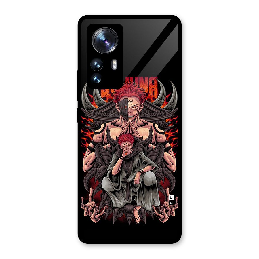 Sakuna King Glass Back Case for Xiaomi 12 Pro