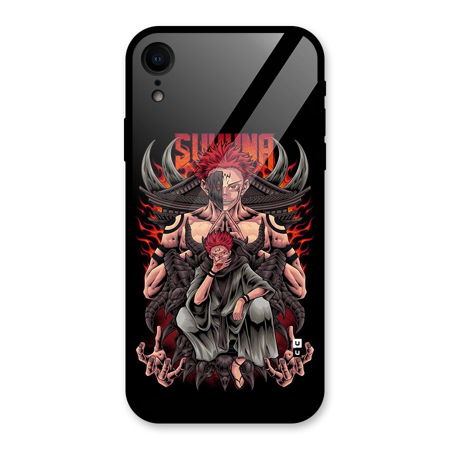 Sakuna King Glass Back Case for iPhone XR