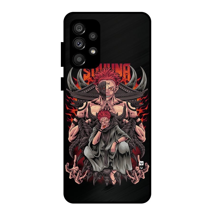 Sakuna King Metal Back Case for Galaxy A73 5G