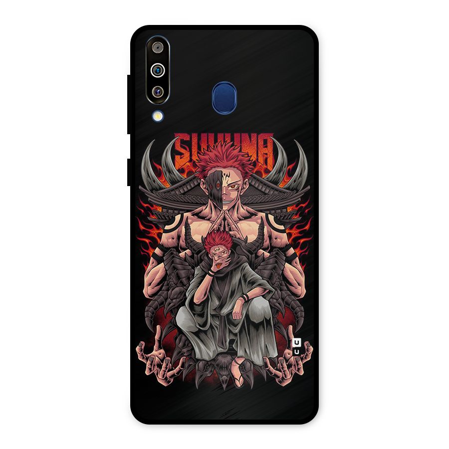 Sakuna King Metal Back Case for Galaxy M30