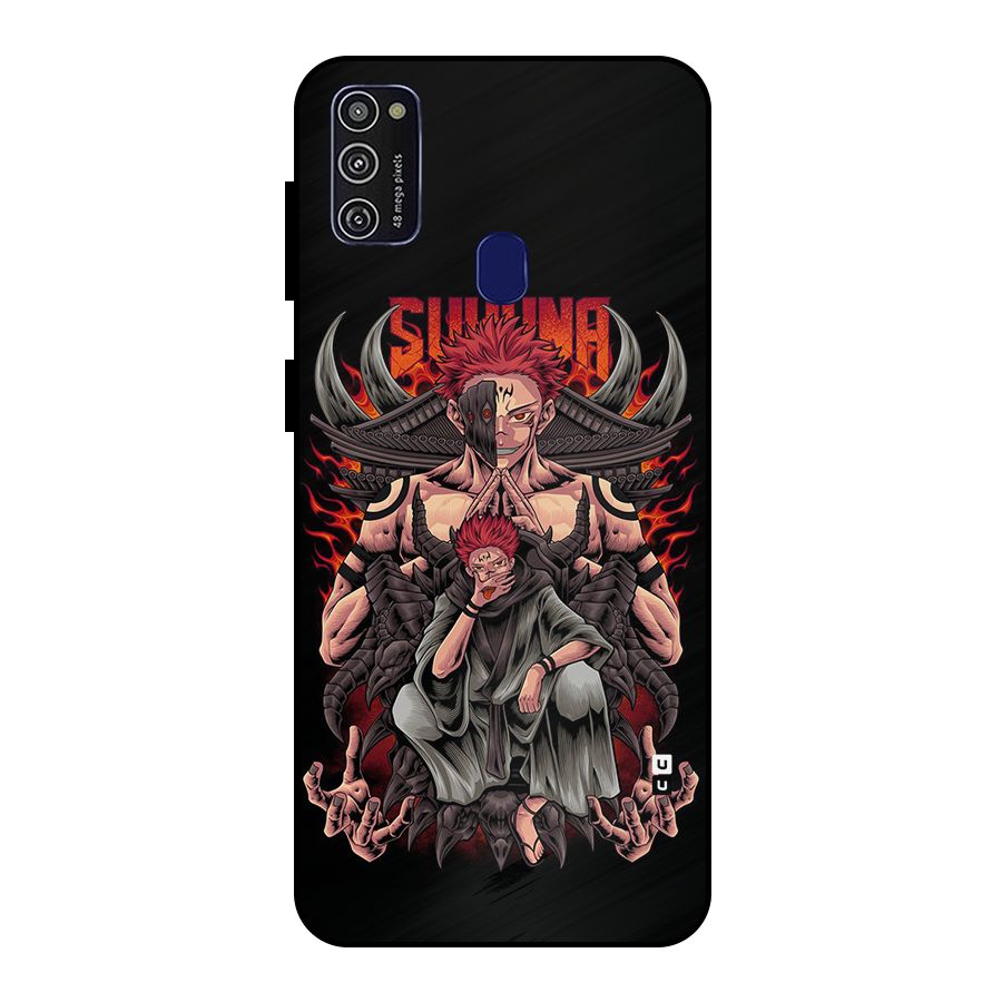 Sakuna King Metal Back Case for Galaxy M30s