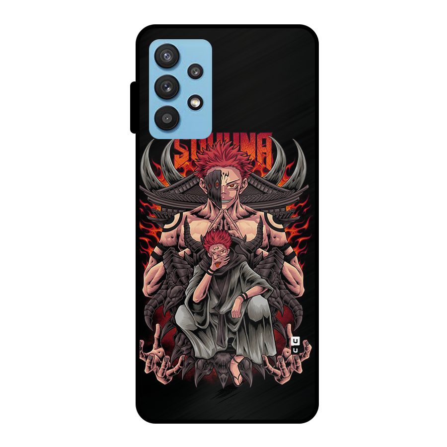 Sakuna King Metal Back Case for Galaxy M32 5G