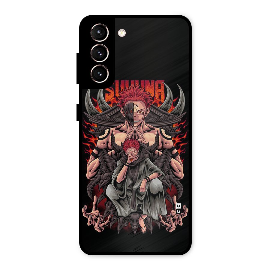 Sakuna King Metal Back Case for Galaxy S21 5G