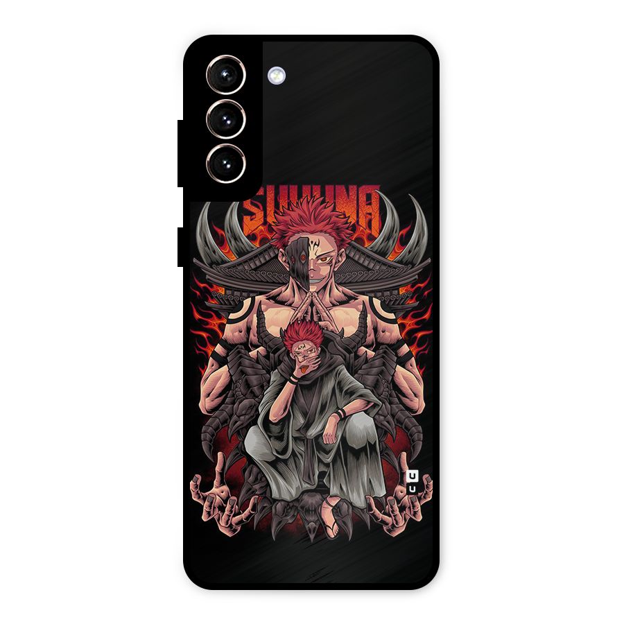 Sakuna King Metal Back Case for Galaxy S21 Plus