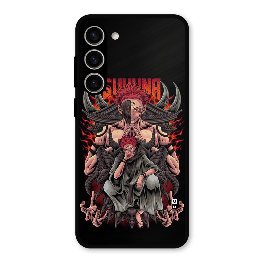 Sakuna King Metal Back Case for Galaxy S23 Plus