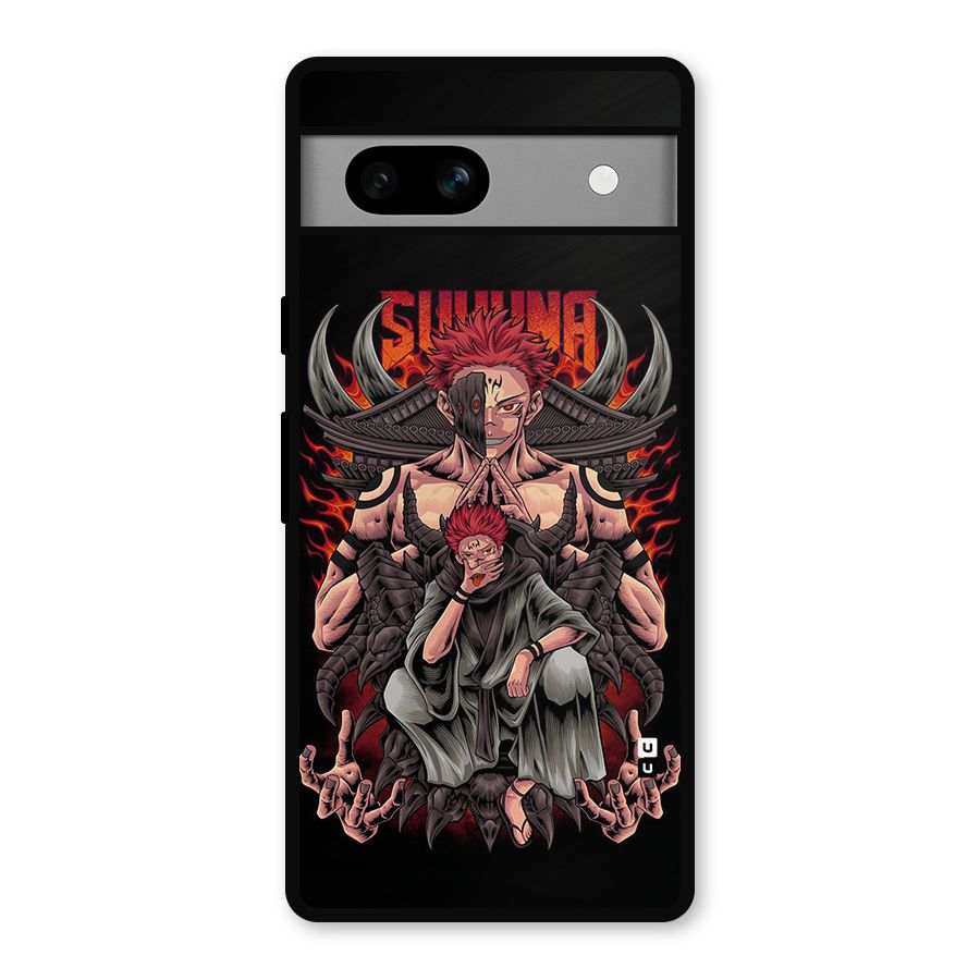 Sakuna King Metal Back Case for Google Pixel 7a