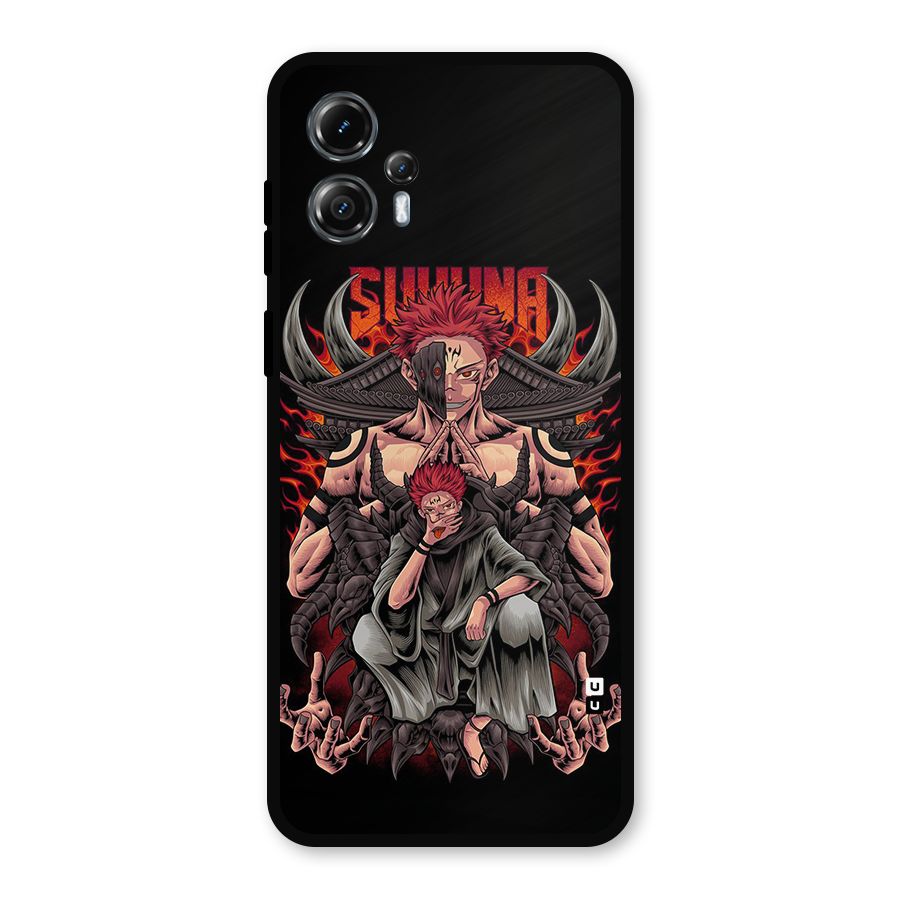 Sakuna King Metal Back Case for Moto G13
