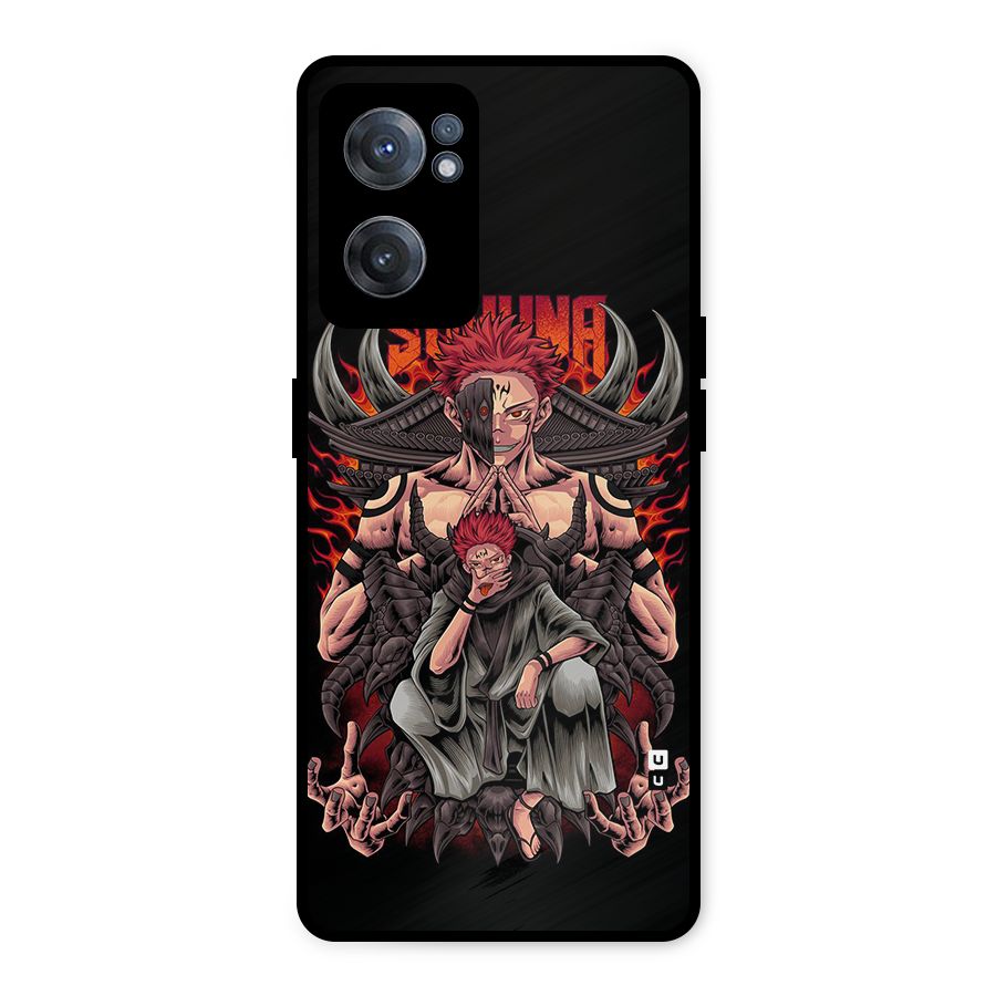 Sakuna King Metal Back Case for OnePlus Nord CE 2 5G