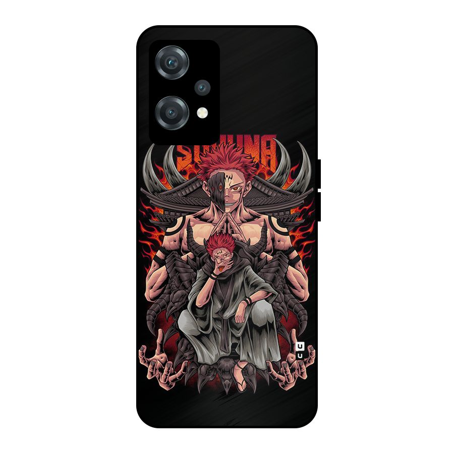 Sakuna King Metal Back Case for OnePlus Nord CE 2 Lite 5G
