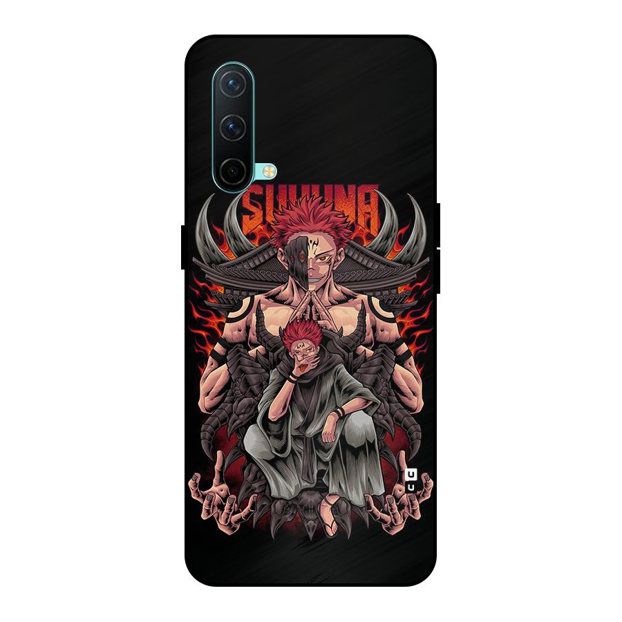 Sakuna King Metal Back Case for OnePlus Nord CE 5G