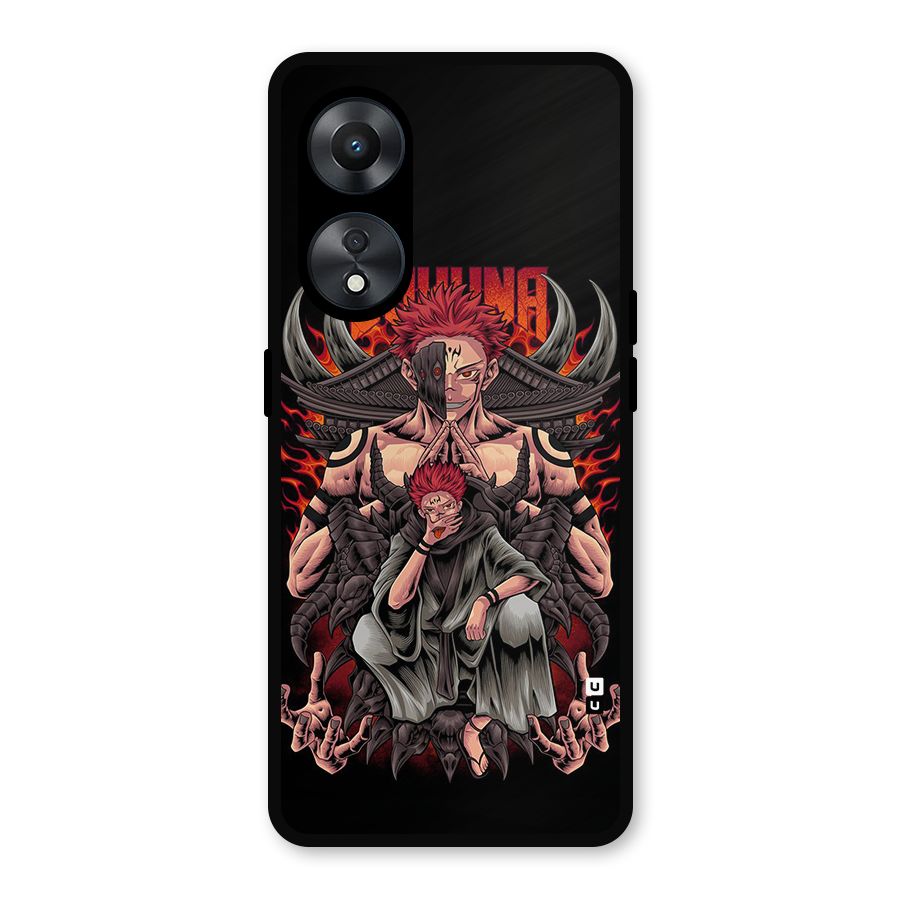 Sakuna King Metal Back Case for Oppo A78