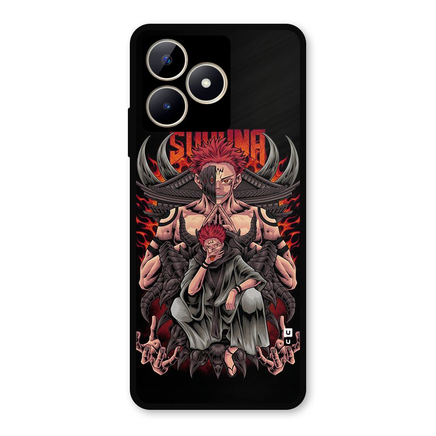 Sakuna King Metal Back Case for Realme C53