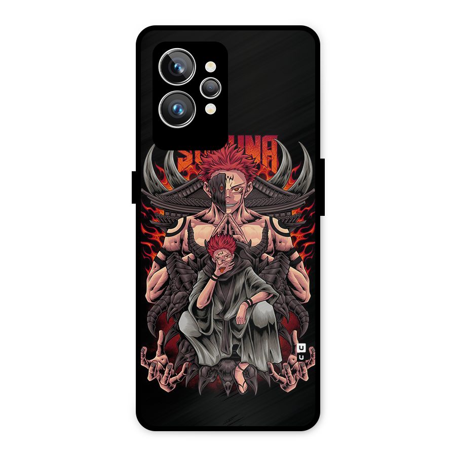 Sakuna King Metal Back Case for Realme GT2 Pro