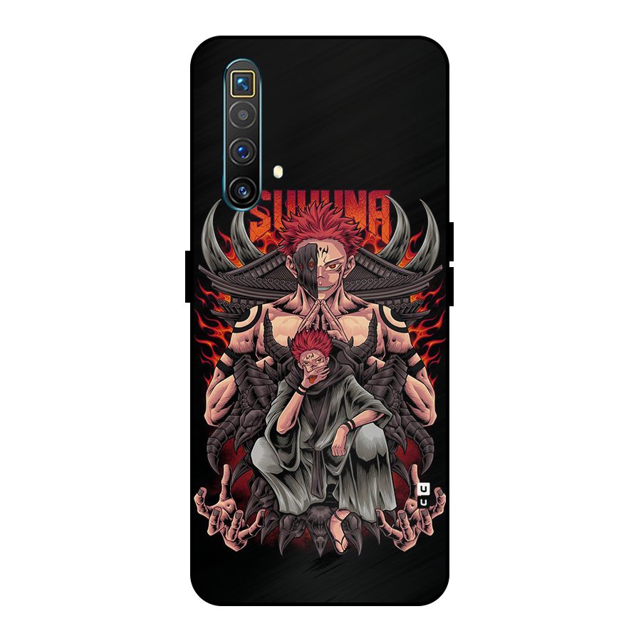 Sakuna King Metal Back Case for Realme X3