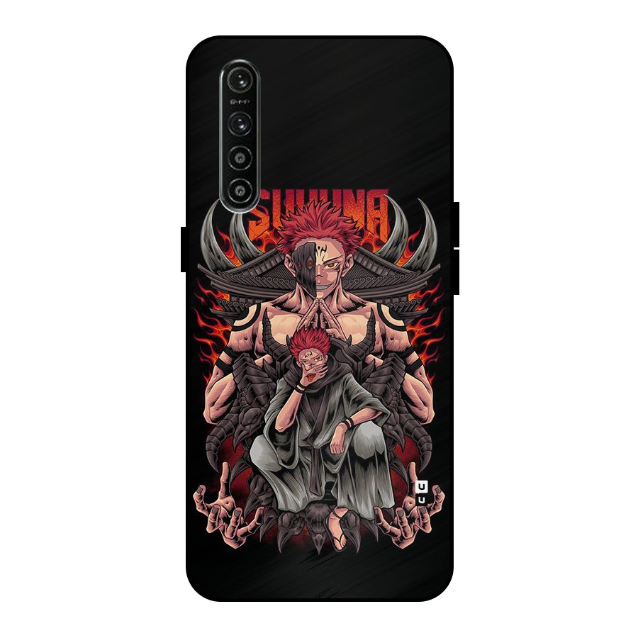 Sakuna King Metal Back Case for Realme XT