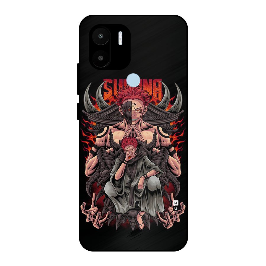 Sakuna King Metal Back Case for Redmi A2 Plus