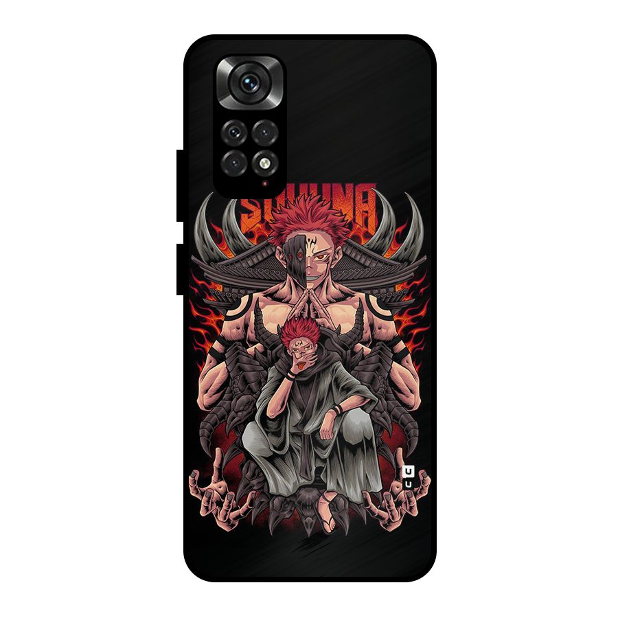 Sakuna King Metal Back Case for Redmi Note 11 Pro Plus 5G