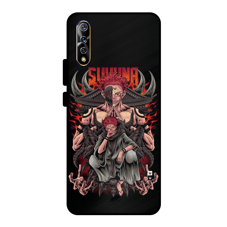 Sakuna King Metal Back Case for Vivo S1