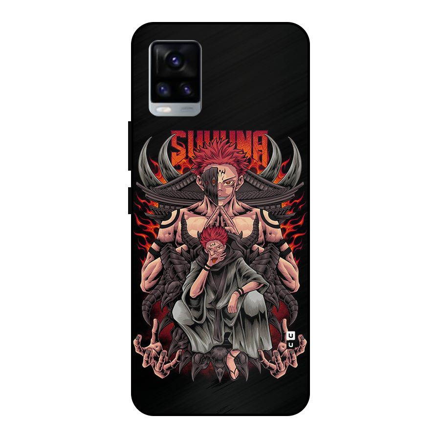 Sakuna King Metal Back Case for Vivo V20