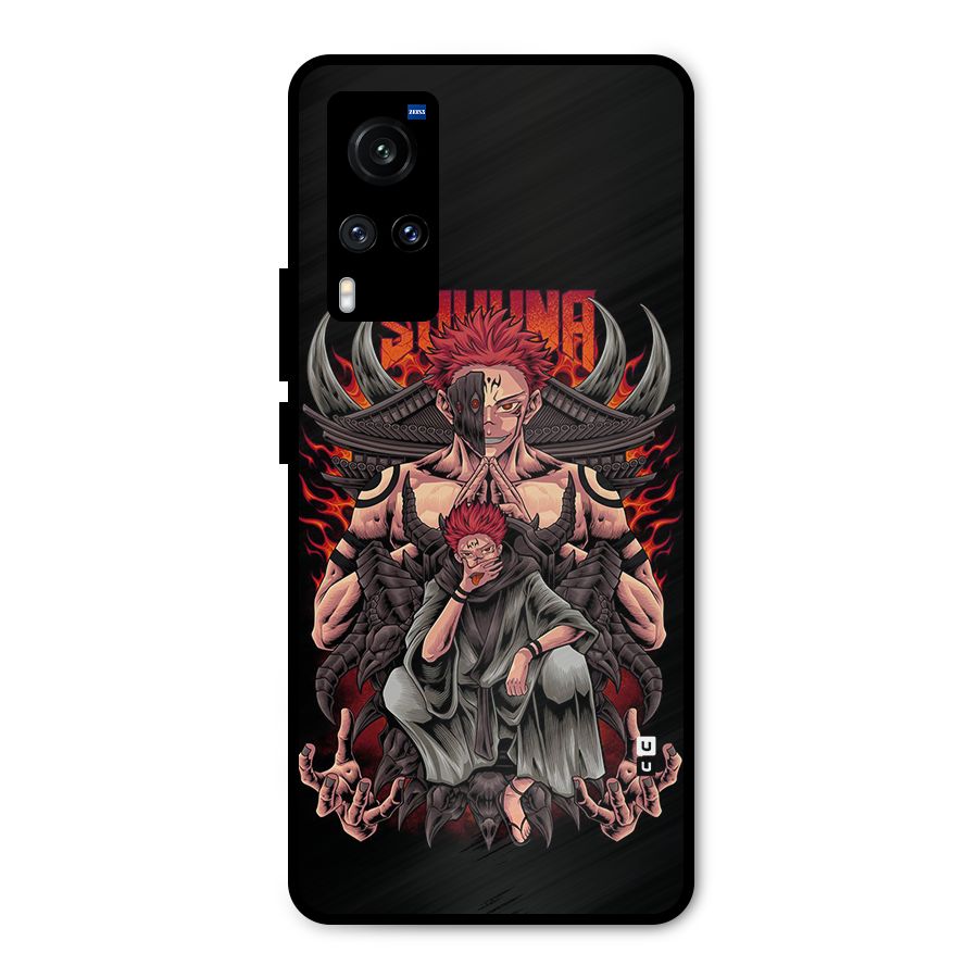 Sakuna King Metal Back Case for Vivo X60