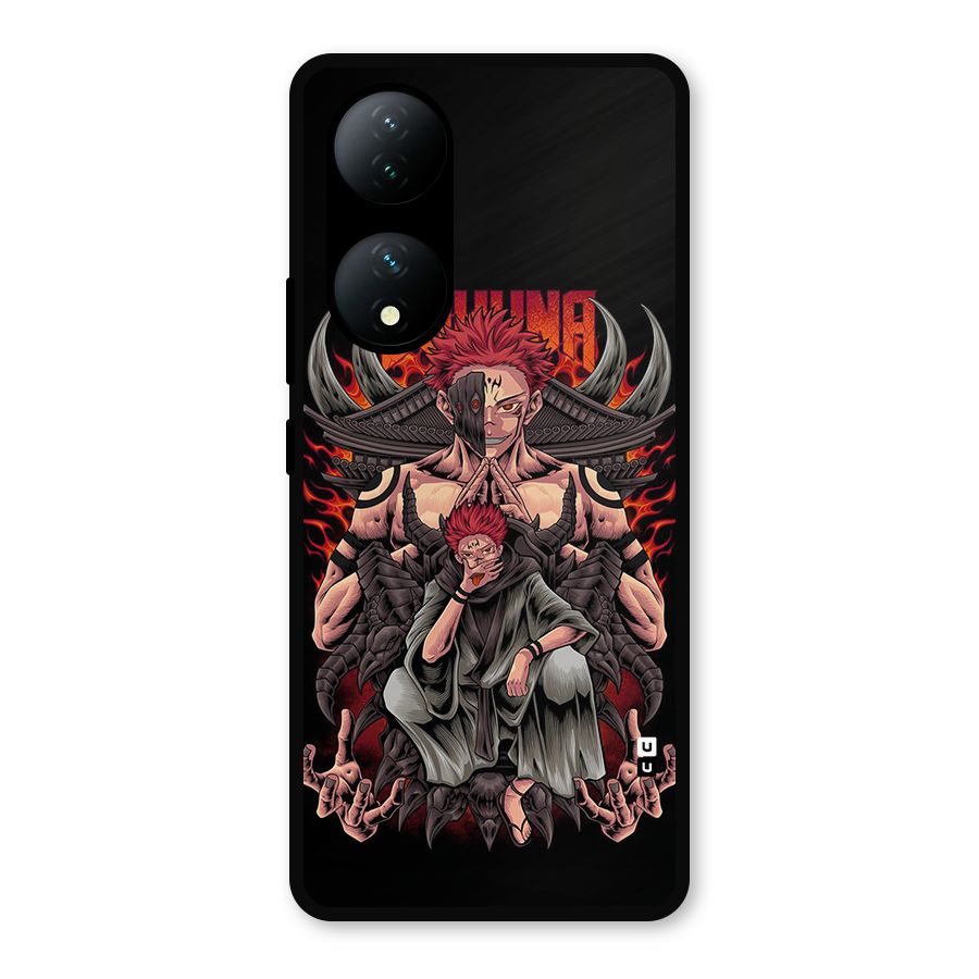 Sakuna King Metal Back Case for Vivo Y100
