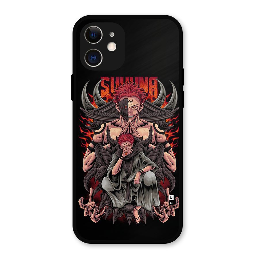 Sakuna King Metal Back Case for iPhone 12