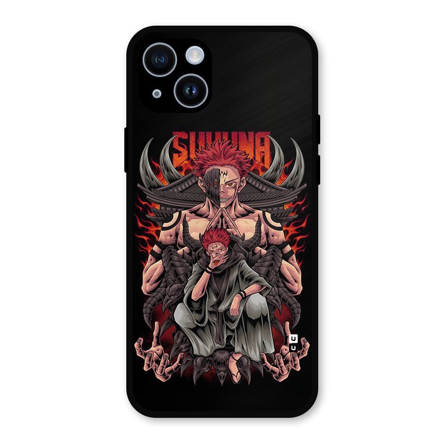 Sakuna King Metal Back Case for iPhone 14