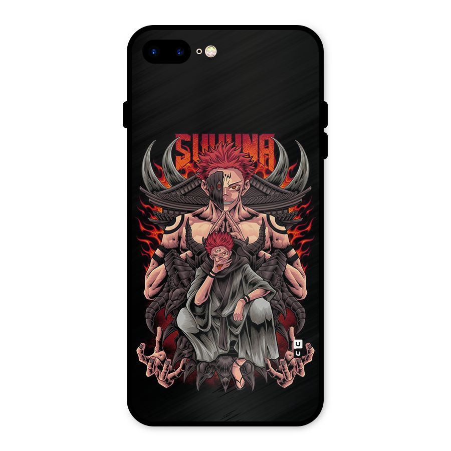 Sakuna King Metal Back Case for iPhone 7 Plus