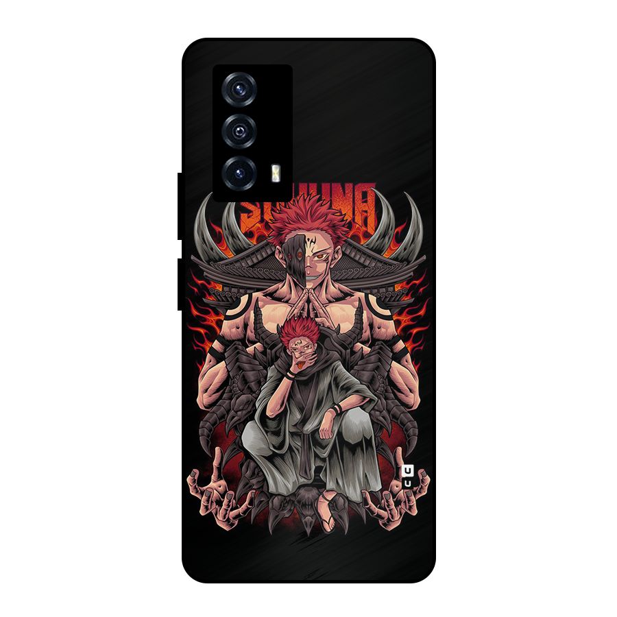 Sakuna King Metal Back Case for iQOO Z5