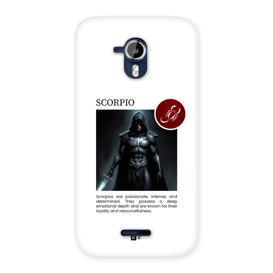 Sane Scorpio Back Case for Canvas Magnus A117