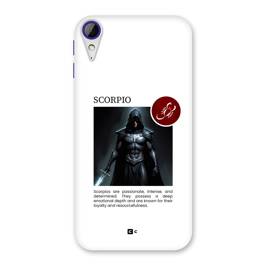 Sane Scorpio Back Case for Desire 830