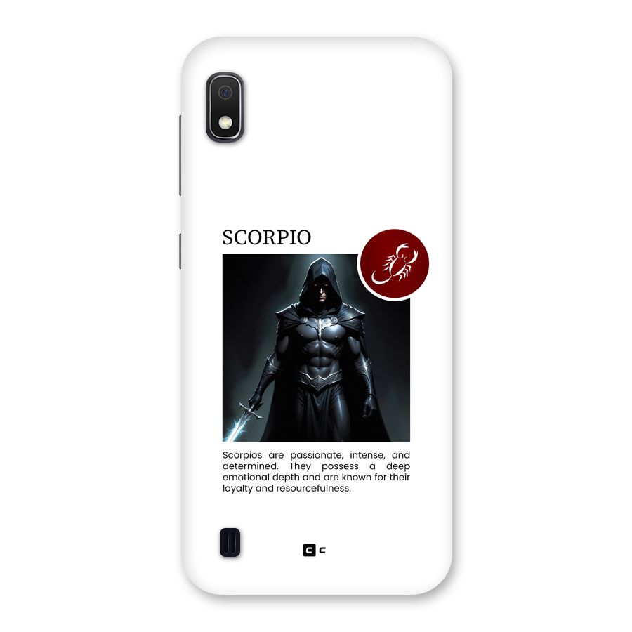 Sane Scorpio Back Case for Galaxy A10